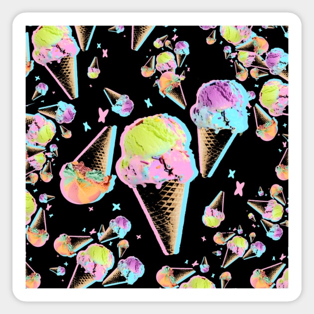 Ice cream art Sticker by WPHmedia